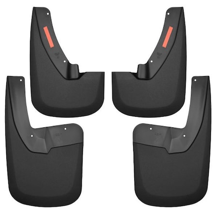 Husky Liners 09-17 RAM W/FLARES FRONT AND REAR CUSTOM MUD GUARD COMBO SETS 58186
